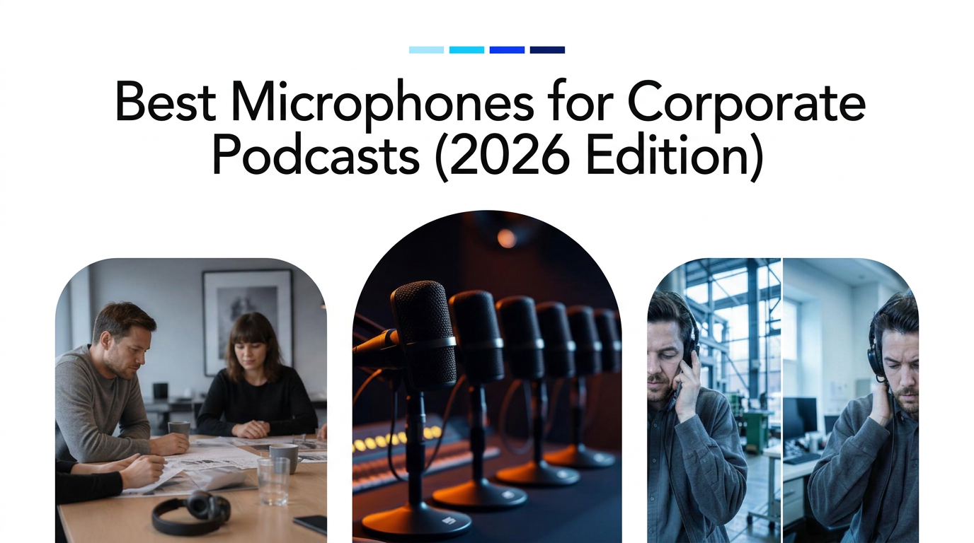 Best Microphones for Corporate Podcasts (2026 Edition)