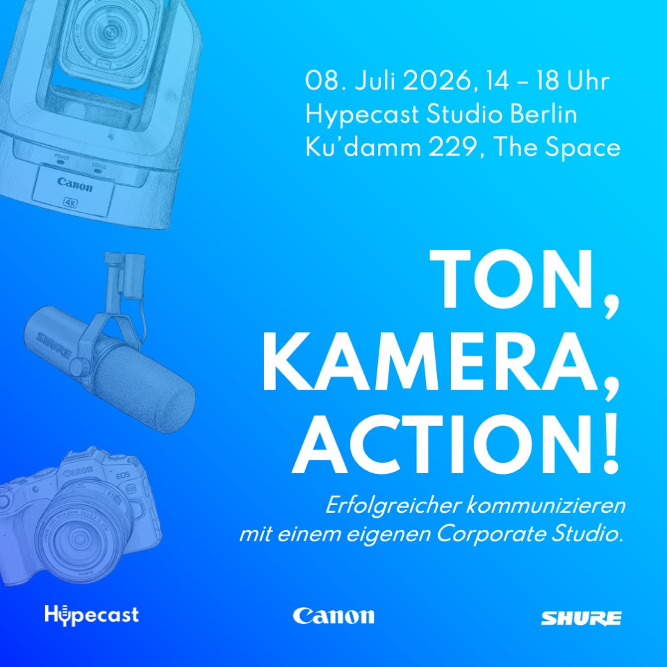 Sound, Camera, Action!