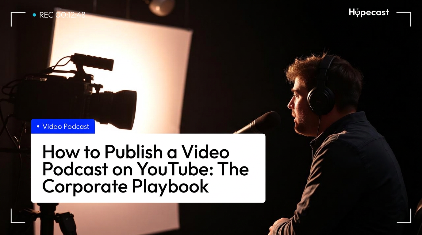 How to Publish a Video Podcast on YouTube: The Corporate Playbook
