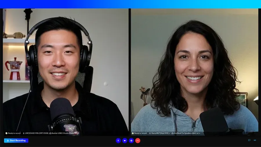 Hypecast Studio Recording